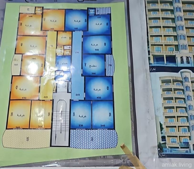 للبيع على المخطط بيت بي حي ضبيط  المساحة 260 متر ست غرف 