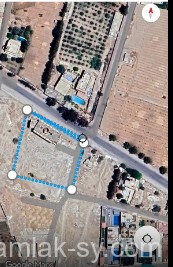 ارض 4دنمات على طريق المطار للبيع (745)