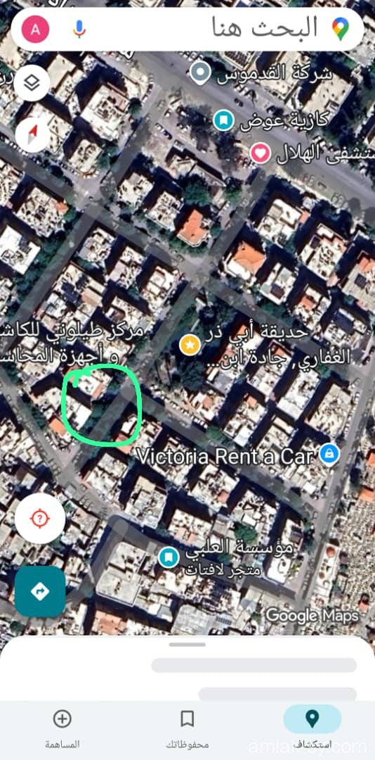 شقة 125م مع السطح في شارع بغداد للبيع