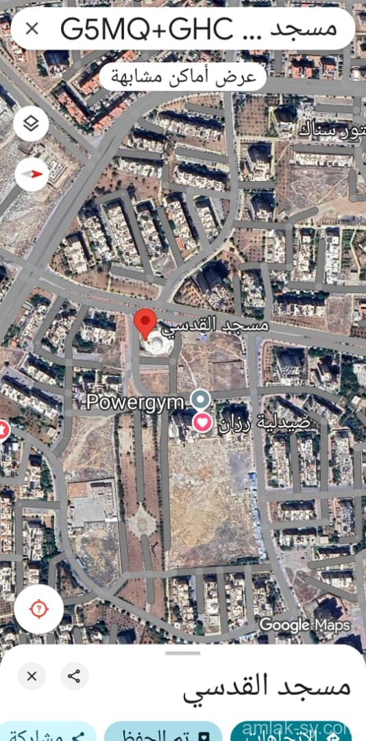 بناء 730م في ضاحية قدسيا للبيع