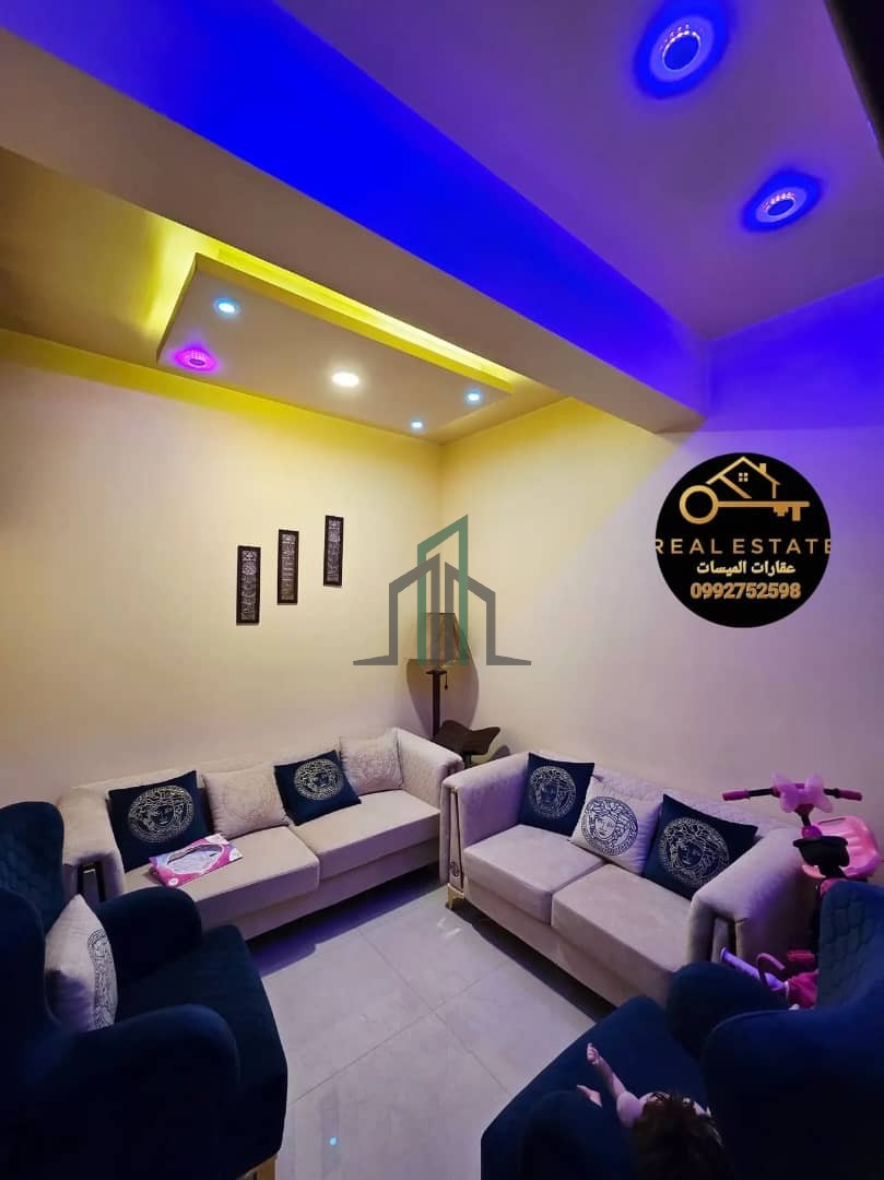 شقة للبيع 185 م قبلية شرقية شمالية- دمشق- الجسر الأبيض قرب معهد أسس