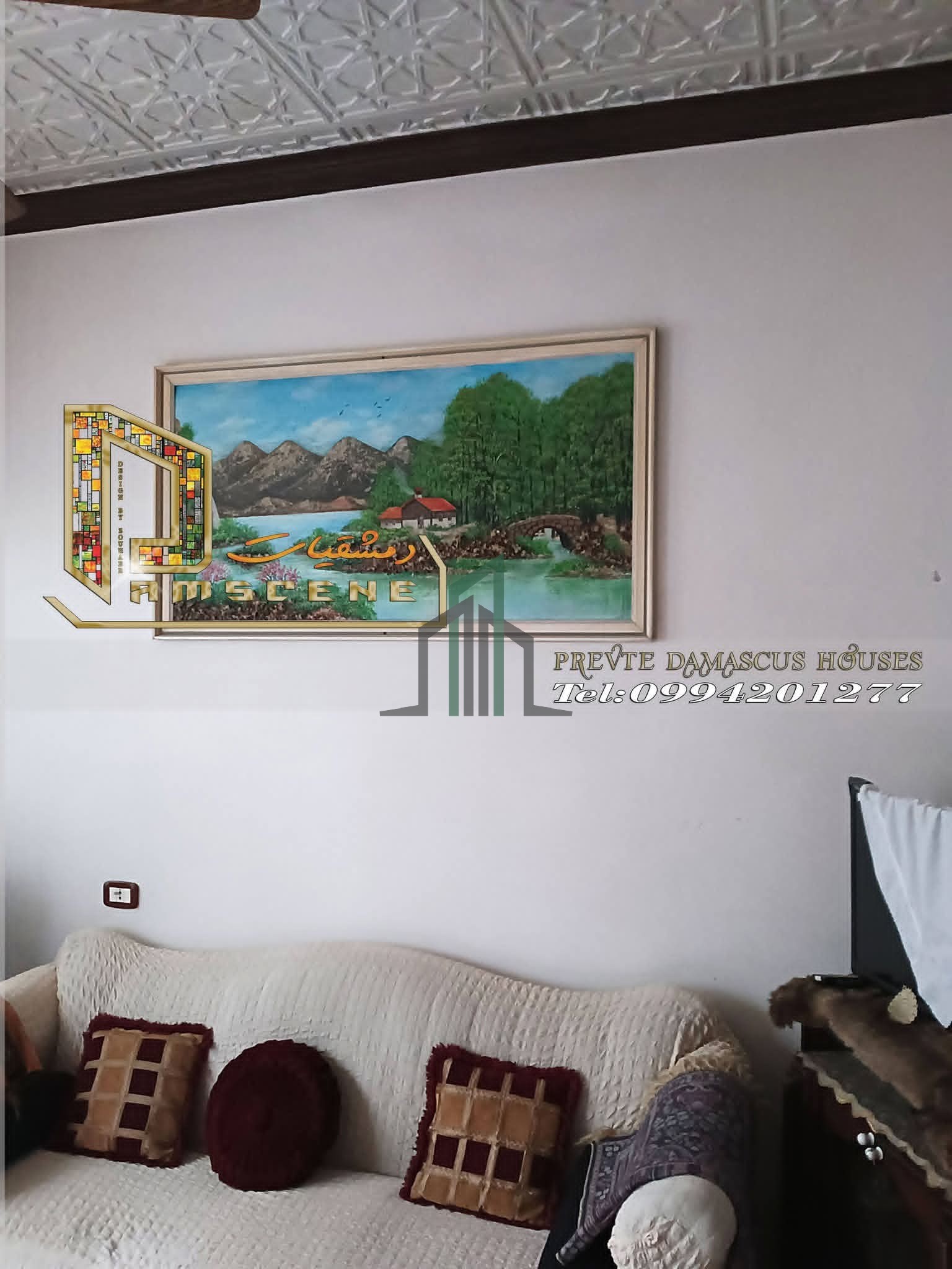 منزل عربي للبيع 100 م - دمشق- العمارة الجوانية جانب مجمع السيدة رقية