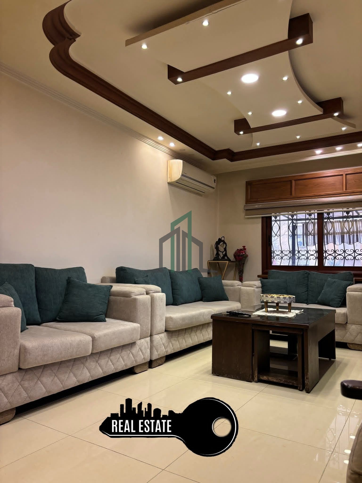 شقة للبيع 145م دخلية - 100م خارجية +40 سويت* ريف دمشق- ضاحية قدسيا